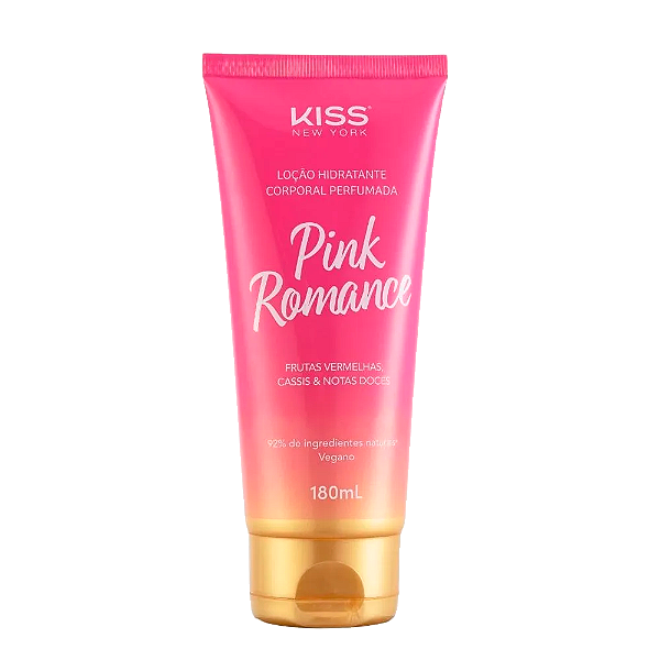 Loção Hidratante Kiss Pink Romance 180ML