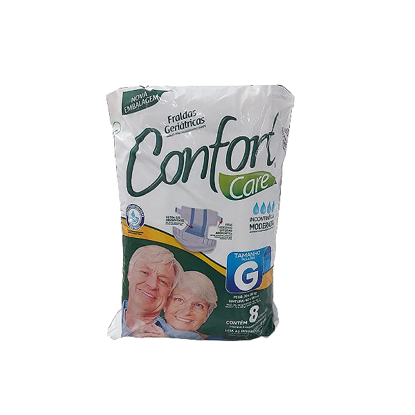 Fralda Descartável Megafral G Com 8 Care