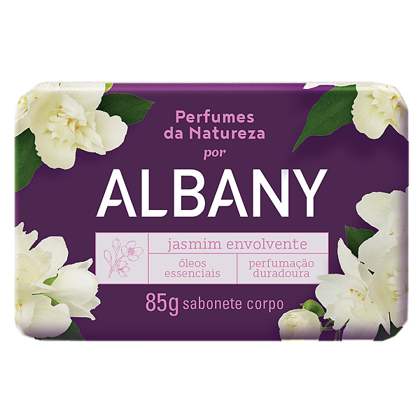 Sabonete Albany Perfume De Jasmin 85G
