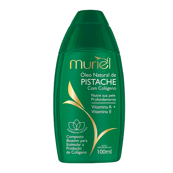 Óleo Corporal Muriel Pistache Colágeno 100ML