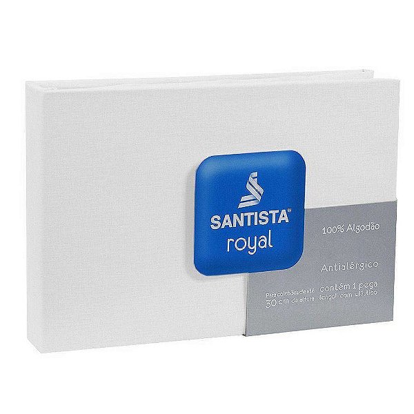 Lençol Com Elástico Santista Royal Solteiro