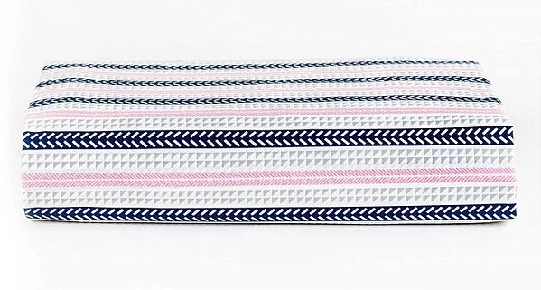 Lençol Santista King Estampado Rosa