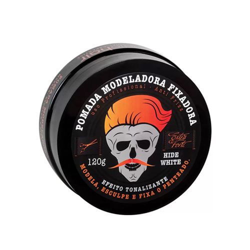 Pomada Modeladora Muriel 120G Fixação Tonalizante Castanho