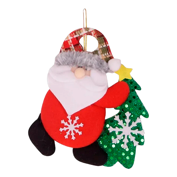 Enfeite Natal Zein Boneco Com Árvore