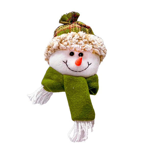 Enfeite Yangzi Carinha Boneco De Neve