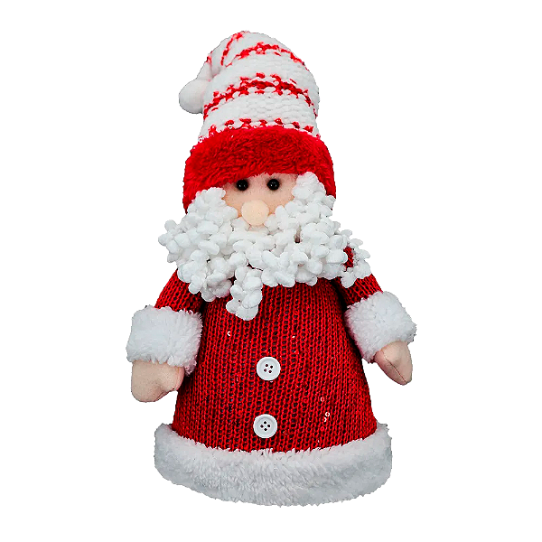 Enfeite Yangzi Papai Noel Tricot