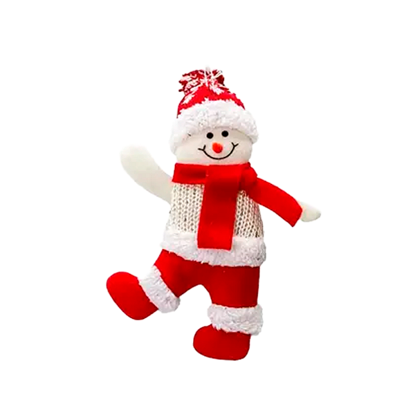 Enfeite Yangzi Boneco Neve Tricot