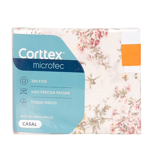 Jogo De Cama Corttex Casal Microtec Sortido