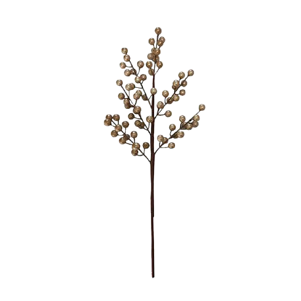 Berry Florarte Perolado Bege