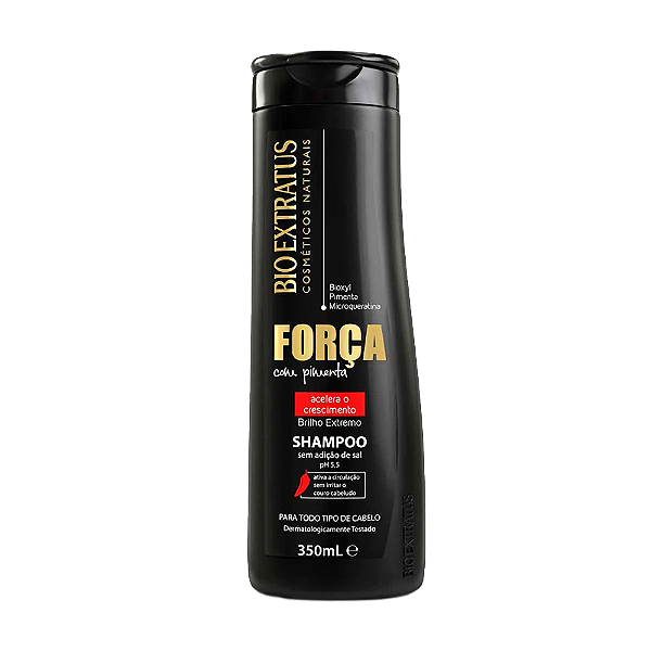 Shampoo Bio Extratus Força Com Pimenta 350ML