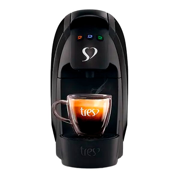 Máquina De Café Três G4 Luna 60HZ Preta