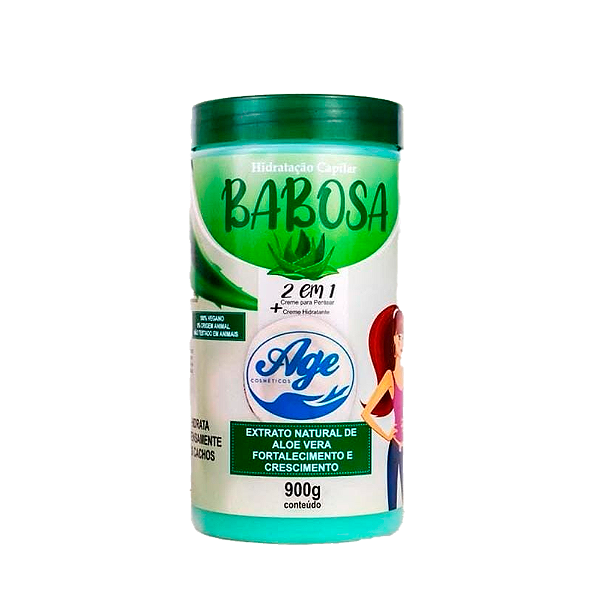 Creme De Tratamento Age 2 Em 1 Babosa 900G