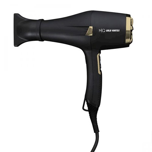 Mq Professional Vortex Gold Secador De Cabelo Preto 220V