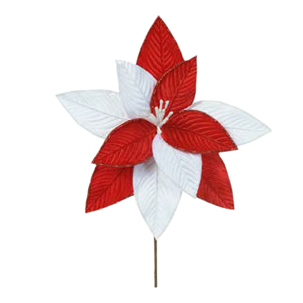 H.Bico Papagaio Florarte Vermelha e Branca