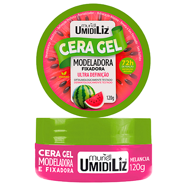 Cera Gel Muriel Umidiliz Modeladora Fixadora Ultra Definição 120G