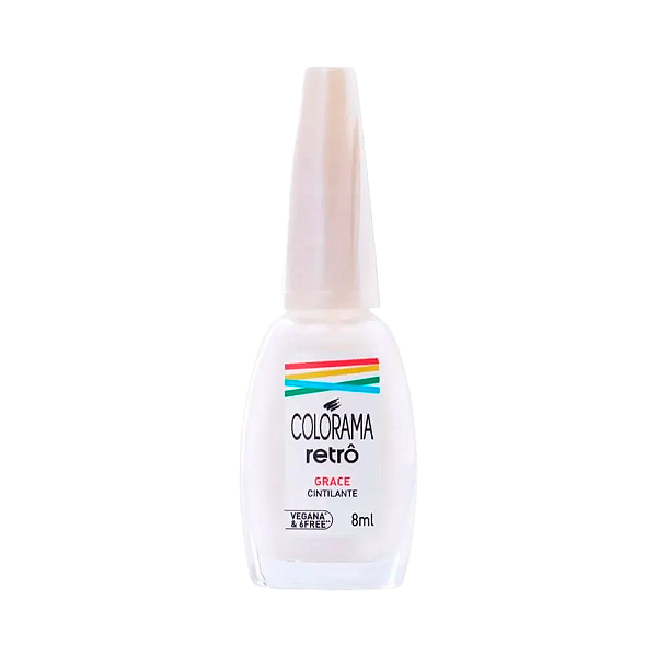 Esmalte Colorama Retrô Grace Branco 8ML
