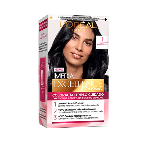 Coloração Imédia 1 Preto