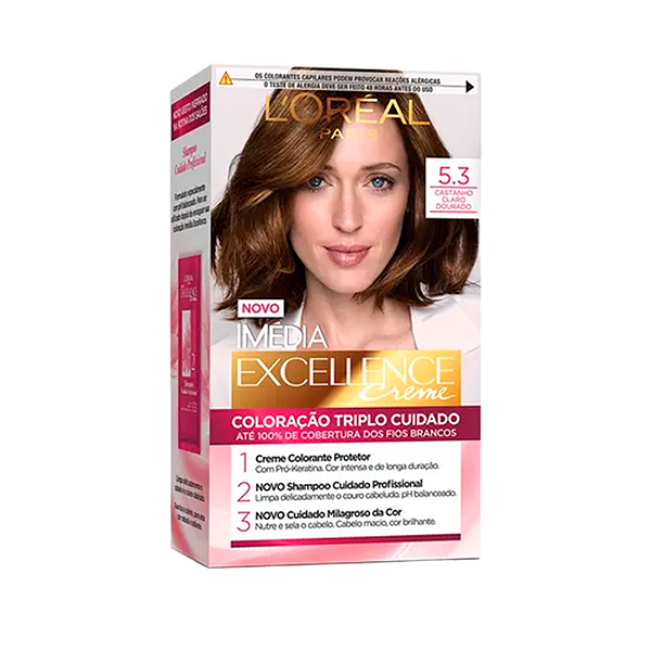 Coloração Imédia 5.3 Castanho Dourado