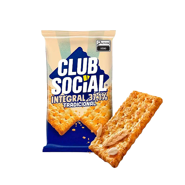 Biscoito Club Social Integral 144G