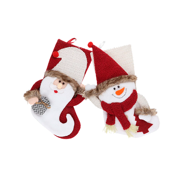 Enfeite De Natal Tuut Meia Decorativa 45CM