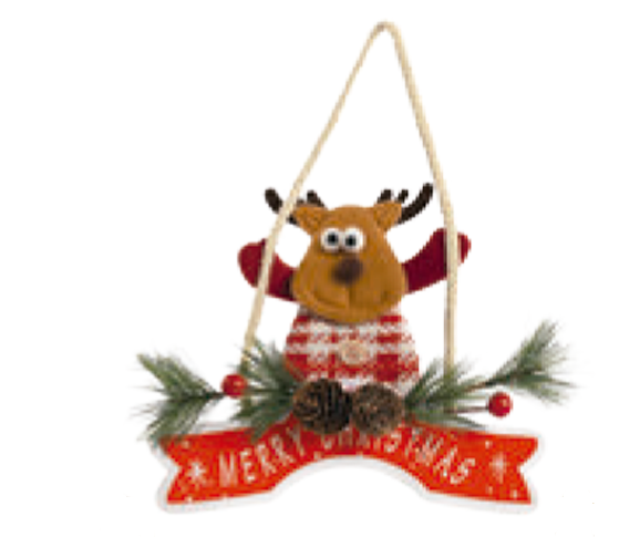 Enfeite De Natal Tuut 18X20 Placas Sortidas (Unidade)