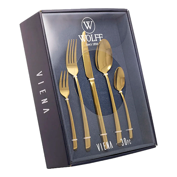 Faqueiro Rojemac Viena Inox 30 Peças