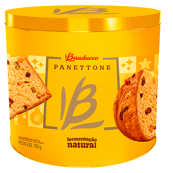 Panettone Bauducco Lata 750G