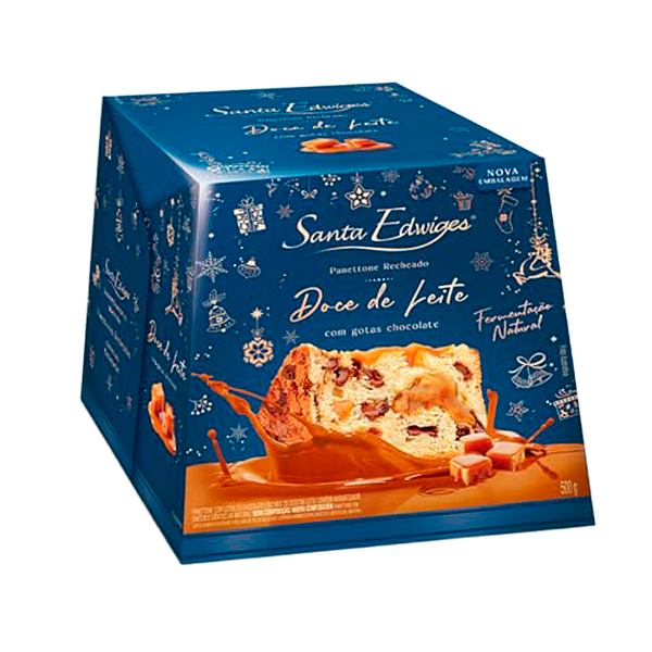 Panettone Santa Edwiges Doce De Leite 500G
