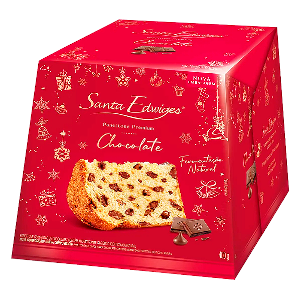 Panettone Santa Edwiges Chocolate 400G