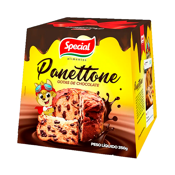 Panettone Special Gotas De Chocolate 350G