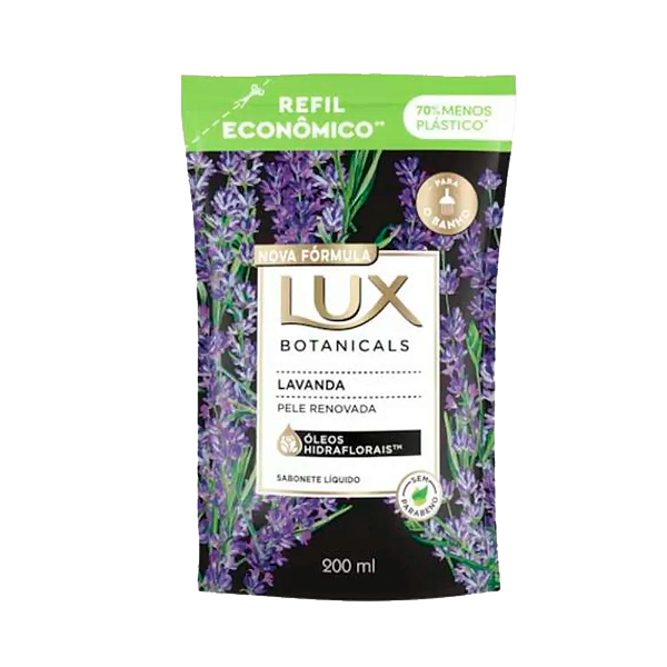 Sabonete Líquido Lux Lavanda Refil 200ML