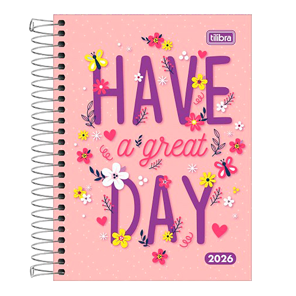 Agenda Tilibra Pepper 160 Folhas