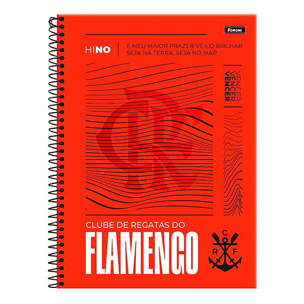 Caderno Foroni Flamengo 12M 192 Folhas