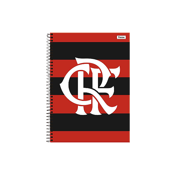 Caderno Foroni Flamengo 1M 80 Folhas