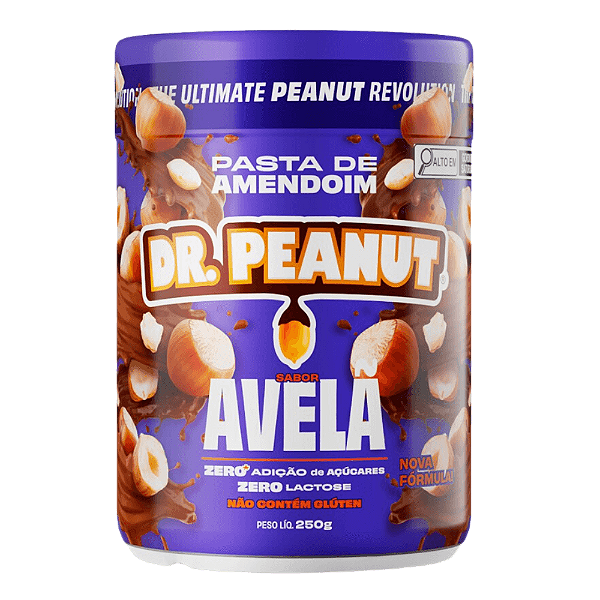 Pasta De Amendoim Dr. Peanut Avelã 250G