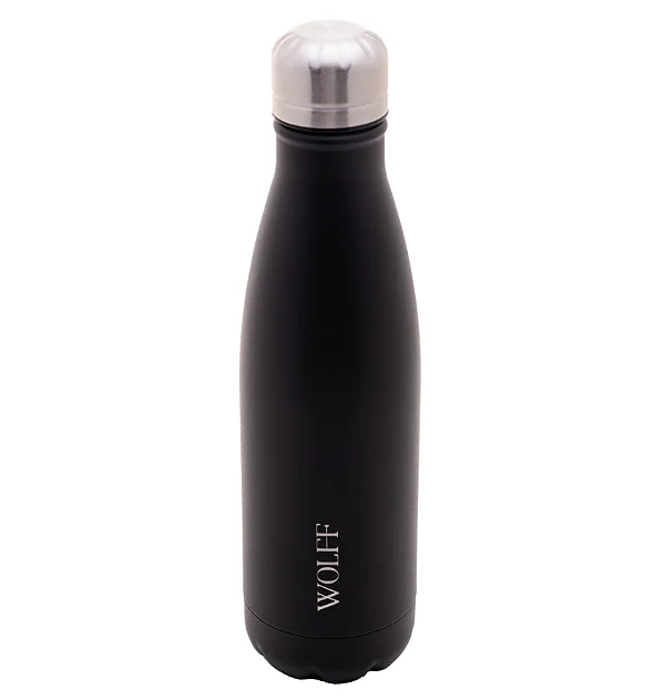 Garrafa Rojemac Aço Inox Preta 500ML