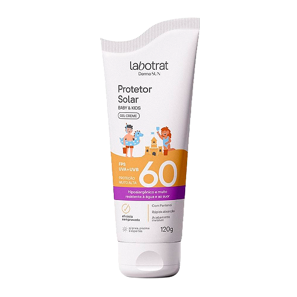 Protetor Solar Labotrat FPS60 Baby Kids 120G