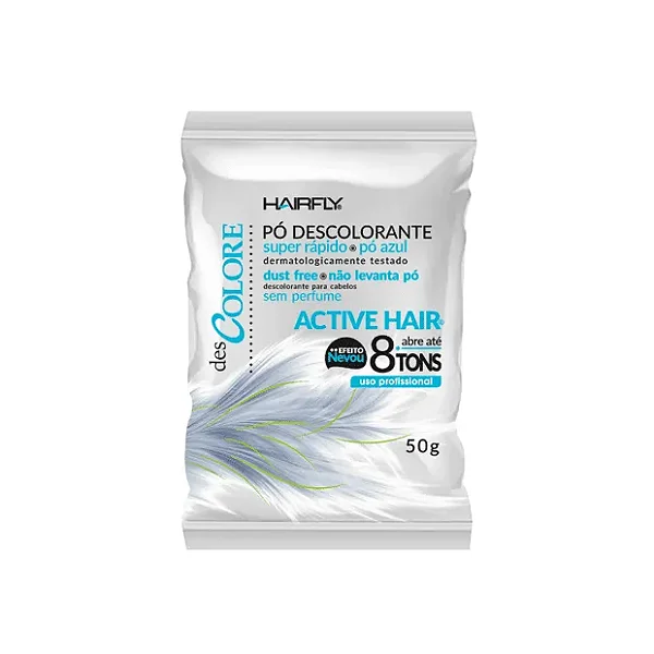 Pó Descolorante Hair Fly Active Hair 50G