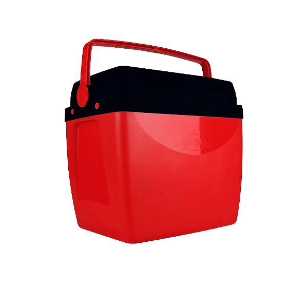 Caixa Térmica Mor 25108230 Vermelha/Preta 26L