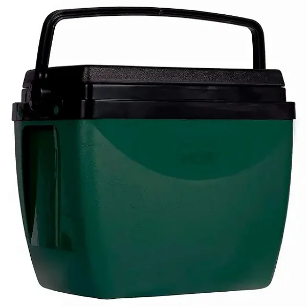 Caixa Térmica Mor Verde/Preta 18L