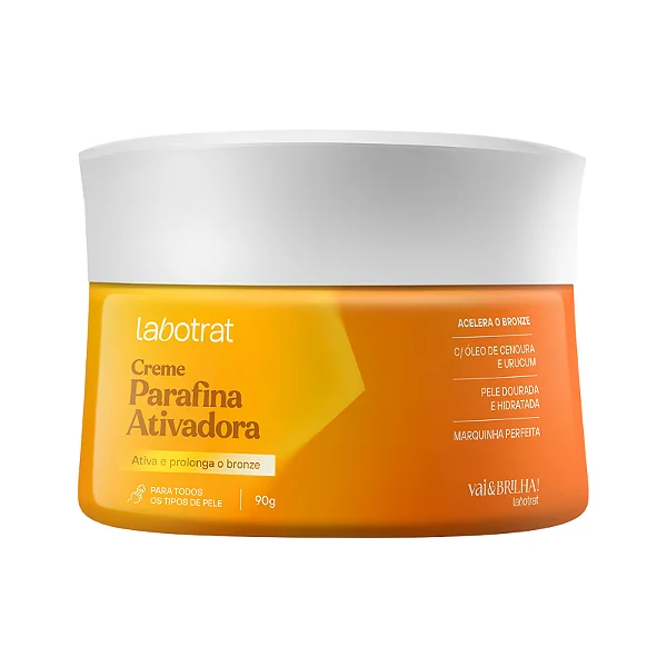 Creme Parafina Labotrat Cenoura E Urucum 90G