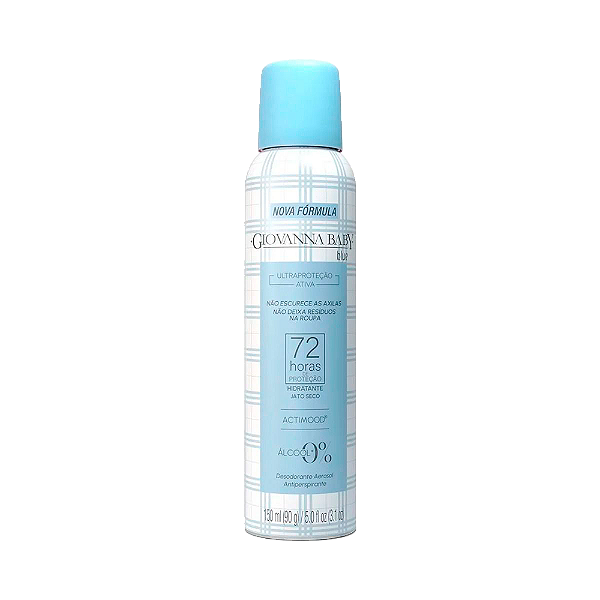 Desodorante Aerosol Giovanna Baby 72H Blue 150ML