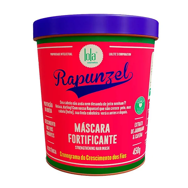 Máscara Fortificante Lola Rapunzel 450G