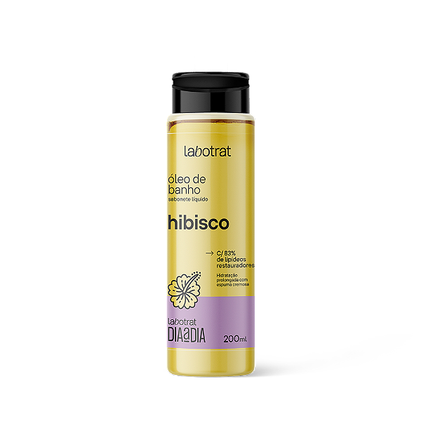 Sabonete Líquido Labotrat Óleo Banho Hibisco 200ML
