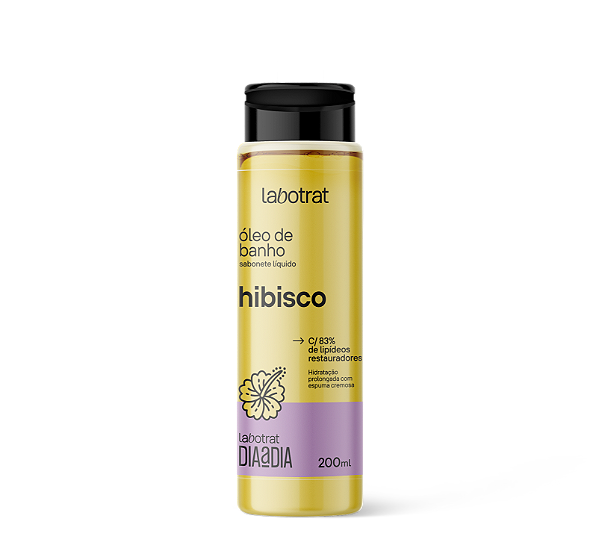 Sabonete Líquido Labotrat Óleo Banho Hibisco 200ML