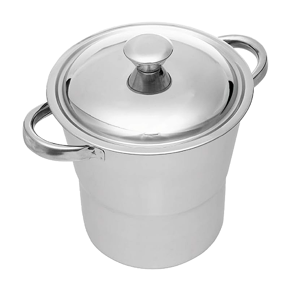 Cuscuzeira Lyor Aço Inox