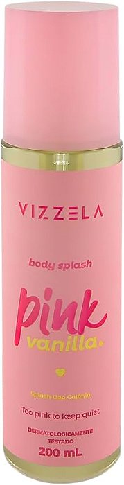 Body Splash Vizzela Pink Vanilla 200ML