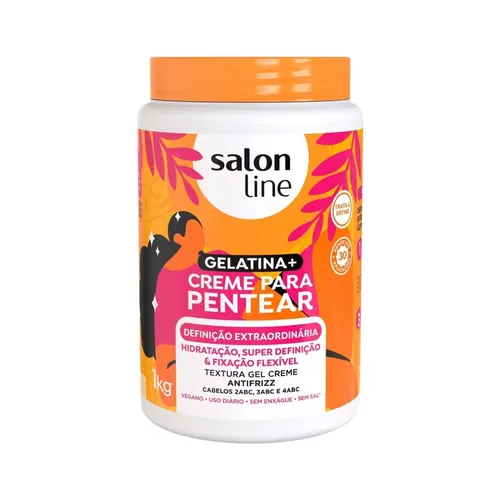 Creme De Pentear Salon Line Definição Extraordinária 1KG