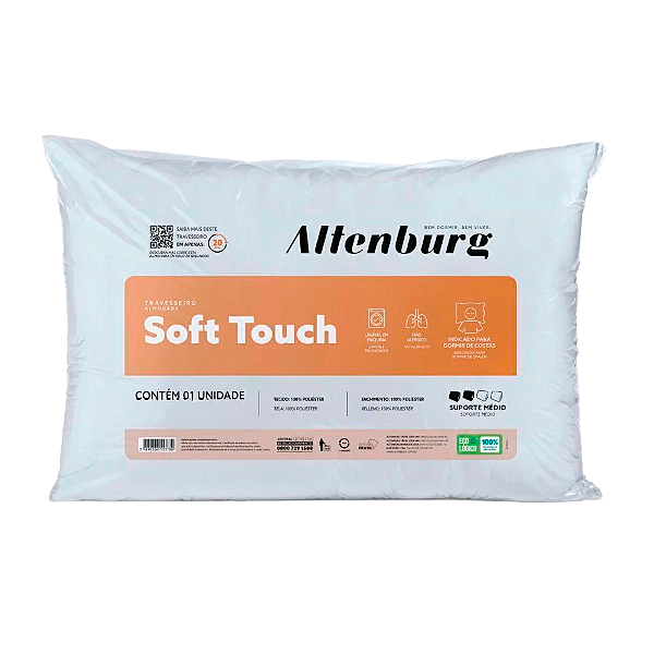 Travesseiro Altenburg Soft Touch 50cmx70cm