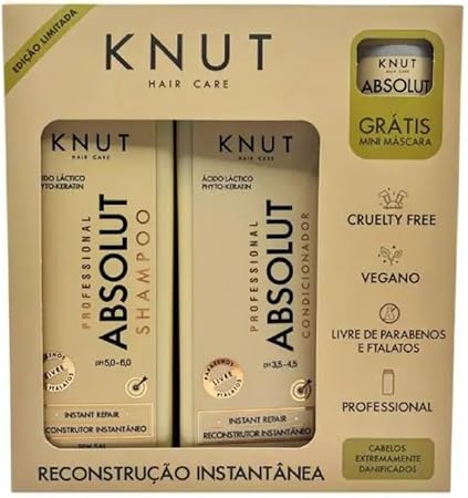 Kit Shampoo + Condicionador Knut Absolut